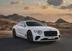Beyaz Bentley Continental GT 2020